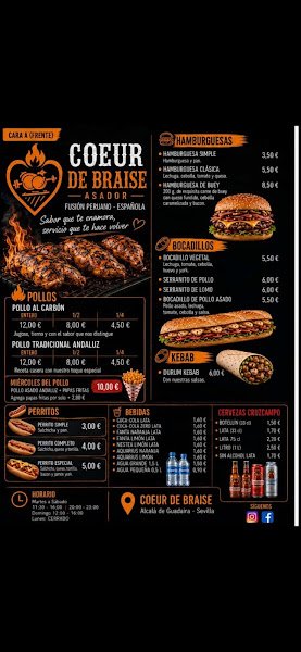 COEUR DE BRAISE, bar o restaurante en Alcalá de Guadaíra, Sevilla
