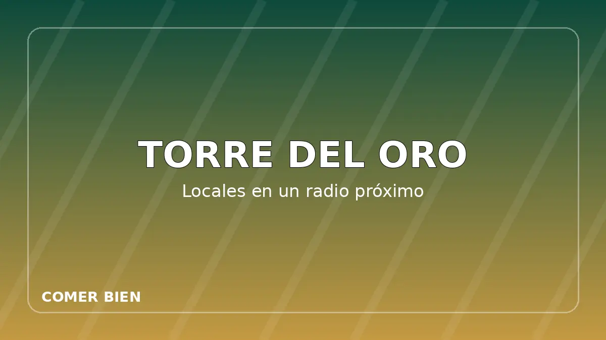 Dónde comer cerca de la Torre del Oro en Sevilla