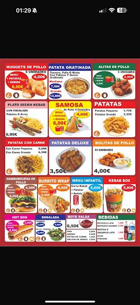 Mirza doner kebab, bar o restaurante en Benacazón, Sevilla